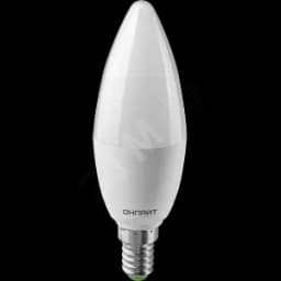 Лампа светодиодная LED 10вт Е14 теплый матовая свеча