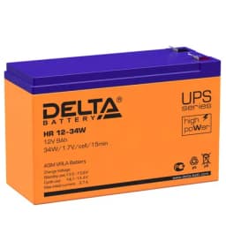 Аккумулятор UPS 12В 9А.ч HR 12-34 W Delta 4614010630004