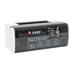 Шина нулевая в корпусе 2х11 EKF sn0-2x11
