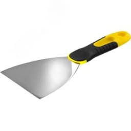 Шпатель Малярный ProFLat 100 мм х-образное профилированное полотно облегченная двухкомпонентная ручка, PROFESSIONAL ЗУБР