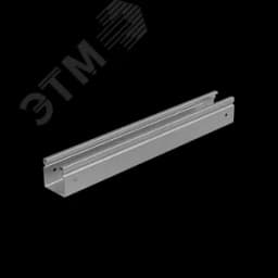 Лоток неперф. 50х50х1,0 L3000 мм Стандарт ПЛЮС INOX304 КМ-профиль