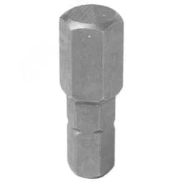 Вставка (бита) торцевая 1/4", HEX, 10 мм, L = 25 мм 102510H King Tony