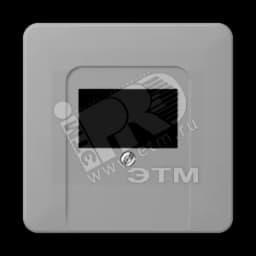 Крышка для ТАЕ розетки  серая