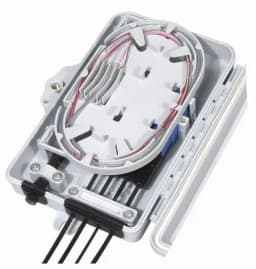 Бокс оптический настенный Hyperline FO-WBI-4A-GY