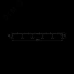 Опорная конструкция для установки оборудования TECHNORAPTOR FOOT 6000х6000 HD КМ-профиль