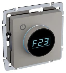 Термостат электронный с индик. BRITE СП IP20 ТС10-1-БрКр механизм беж. IEK BR-RT11-K10