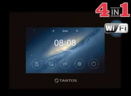 Монитор видеодомофона Tantos Marilyn HD Wi-Fi IPS (черный)