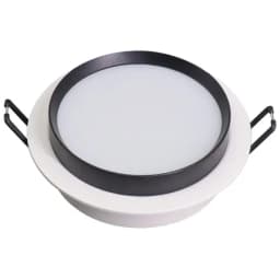 Светильник встраиваемый Feron DL507 потолочный GX53 белый черный круг 51351
