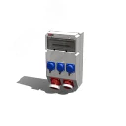 Устройство распределительное настенное пластик IP67 40A корпус 297х504х177 серый