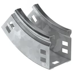 Поворот плавн. 45град тип В10 ESCA 50х150мм HDZ