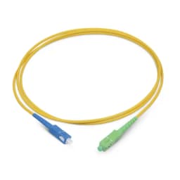 Шнур оптический simplex SC/APC-SC/UPC 9/125 sm 15м LSZH Cabeus FOP(s)-9-SC/APC-SC/UPC-15m