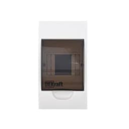 Корпус навесной ЩРН-П-4 20х11х9 4мод.IP41 пластик. DEKraft 31008DEK