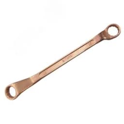 Ключ накидной двусторонний 36х41 омедненный Hortz