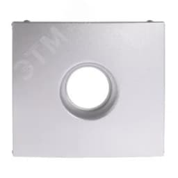 VALENA Панель лицевая розетка TV алюминий LEGRAND