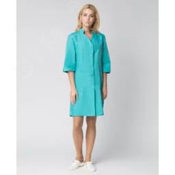 Халат женский Лира (тк.ТиСи), бирюзовый,52-54,158-164