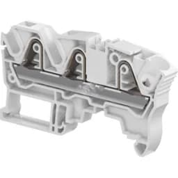 Клемма втычная ZK6-3P серая 6 мм.кв 3 зажима TE Connectivity ОУЭО