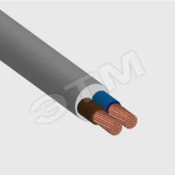 Провод ПВС 2х1.5 оранжевый бухта 100м ТРТС