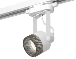 Комплект трекового однофазного светильника с композитным хрусталем Ambrella Light XT6601061