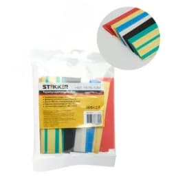 HST-1575-10M Набор термоусадочных трубок 15,0/7,5, длина 10 см, усадка 2:1, мультиколор (21шт в уп) FERON