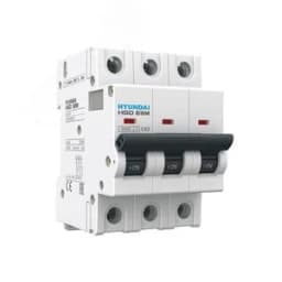 Выключатель автоматический модульный трехполюсный 2А B 6кА Standard HGD HD Hyundai Electric