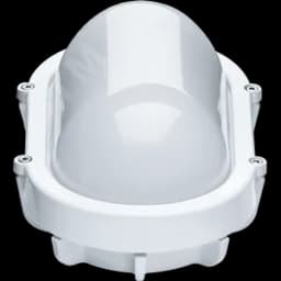 Светильник светодиодный ДБП-8w 4000K 560Лм IP65 овальный металлический белый