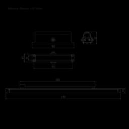 Дверной доводчик НОРА-М ISP 430 Slider (серебро)