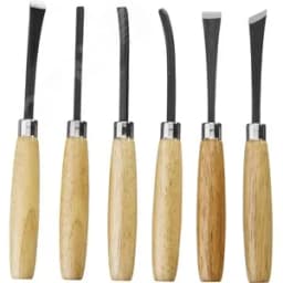 Резаки по дереву набор 6 предм.