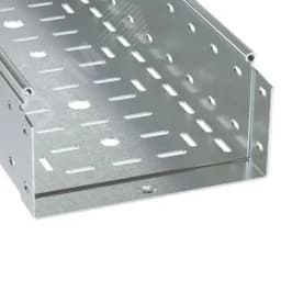 Лоток перфорированный 500х100 L=3000мм толщина 1.2мм цинк-ламельный
