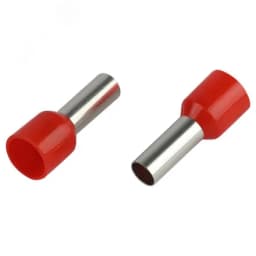 Наконечник-гильза с изолированным фланцем (упаковка 10 шт.) NO-225-08 НШвИ 10,0-12 ЭРА