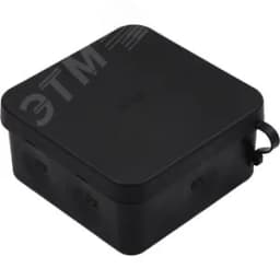 Коробка разветвительная (черный) КР2403-08