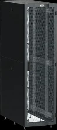ITK LINEA S Шкаф серв. 19" 42U 600х1200мм перф. дв. черный (LS05-42U62-2PP)