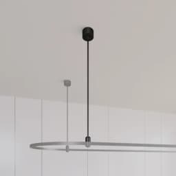 Подвес жесткий с питанием ART-APRIORI-ROD-A-L400-POWER (BK) (Arlight, IP20 Металл, 3 года)