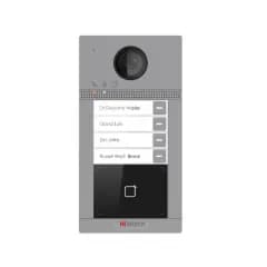 IP вызывная панель на четырех абонентов с ИК-подсветкой до 3м и Wi-Fi 2Мп HiWatch VDP-D4214W/Flush