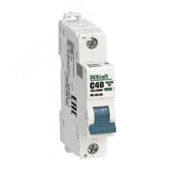 Выключатель автоматический 1P C кривая 40A 250В DC ВА-105