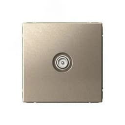 ARTGALLERY TV ТВ розетка оконечная 1DB, механизм, шампань Systeme Electric