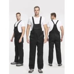 Полукомбинезон ИТР (тк.Смесовая,210), черный, 56-58 170-176