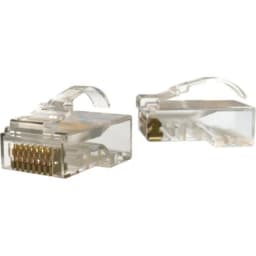 Разъем легкой оконцовки под витую пару RJ-45 (8P8C) Hyperline PLEZ-8P8C-UA-C6-100