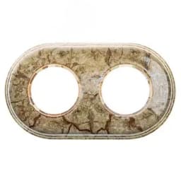 Лизетта Рамка 2-х постовая, керамика, цвет мрамор BF2-620-09 Бирони