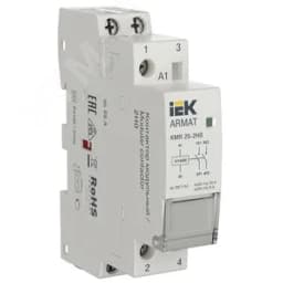 ARMAT Контактор модульный KMR 25А 12В AC/DC 2НО IEK
