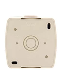 Розетка 1-м ОП Nata 16А IP20 без заземл. керамика крем. LEZARD 710-0300-121