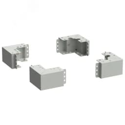 Уголок цоколя h=100мм серый (4шт/компл)