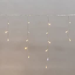 Гирлянда светодиодная Айсикл бахрома 10х06м с эффектом мерцания прозрачный провод IP44 230В диоды ТЕПЛЫЕ БЕЛЫЕ 238LED NEONNIGHT 255546
