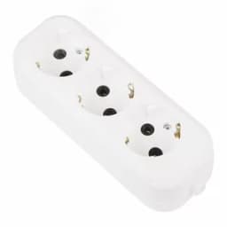 Колодка 3 гнезда с/з "Эконом" PROconnect