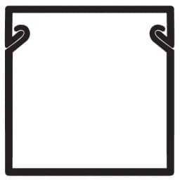 Кабель-канал ТМС 15x17 2м (2 м) DKC 00303