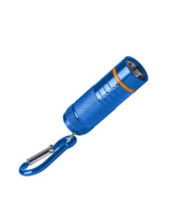 Фонарь брелок 1ВтLED 4xLR44 входят в комплект корпус анодир. алюм. карабин КОСМОС KOC205B