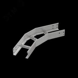 Угол лестничный горизонтальный 45 гр. 100х300х1,5 мм N LGL45-100-300-1.5 N КМ-профиль