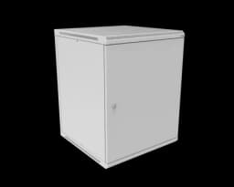 Шкаф телекоммуникационный настенный разборный МИКсистем 19" Basis 15U 600*600 дверь металл