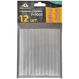 Стержни клеевые 11x100 мм, 12 шт., прозрачность 50%