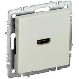 BRITE Розетка HDMI РHDMI-0-БрКр бежевый IEK