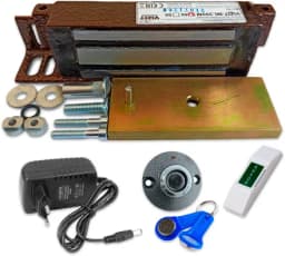 Магнитный замок комплект на одну внутреннюю дверь Уралкам